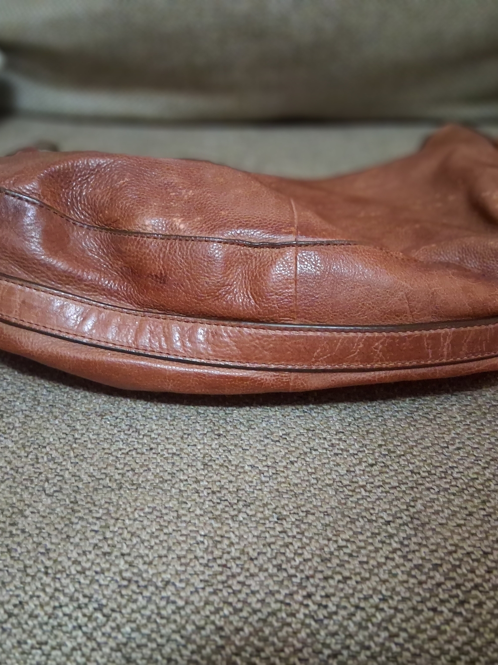 Frye & Co. Leather Shoulder Bag With Studded Strap - Picture 5 of 12